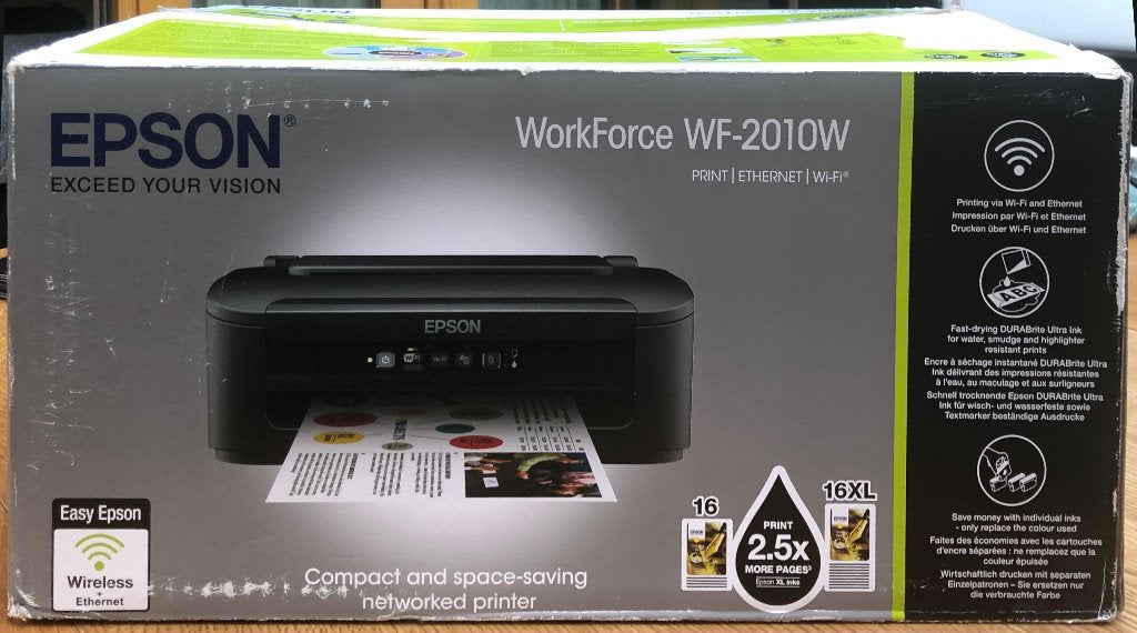 epson printer WF-2010W, Computers en Software, Printers, Ophalen, Zo goed als nieuw