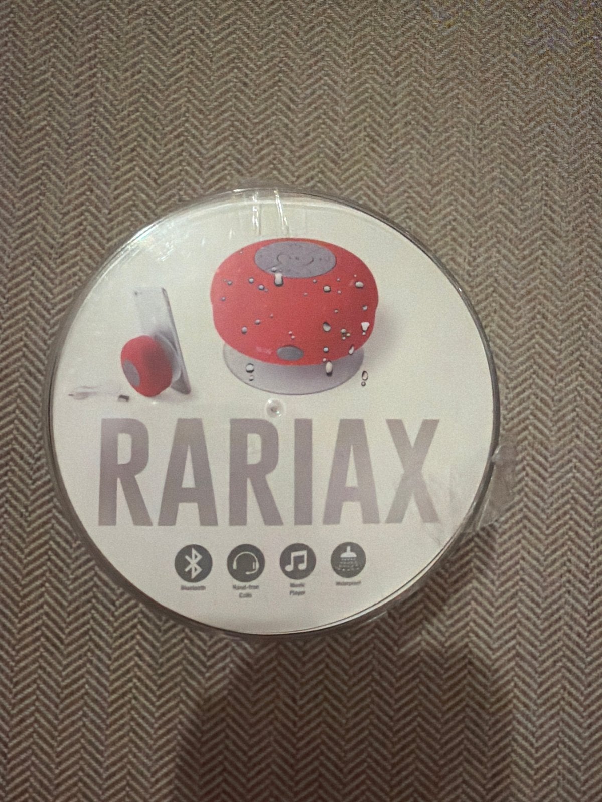 RARIAX Bluetooth Douche Speaker - Waterdicht & Draagbaar, Ophalen of Verzenden, Zo goed als nieuw