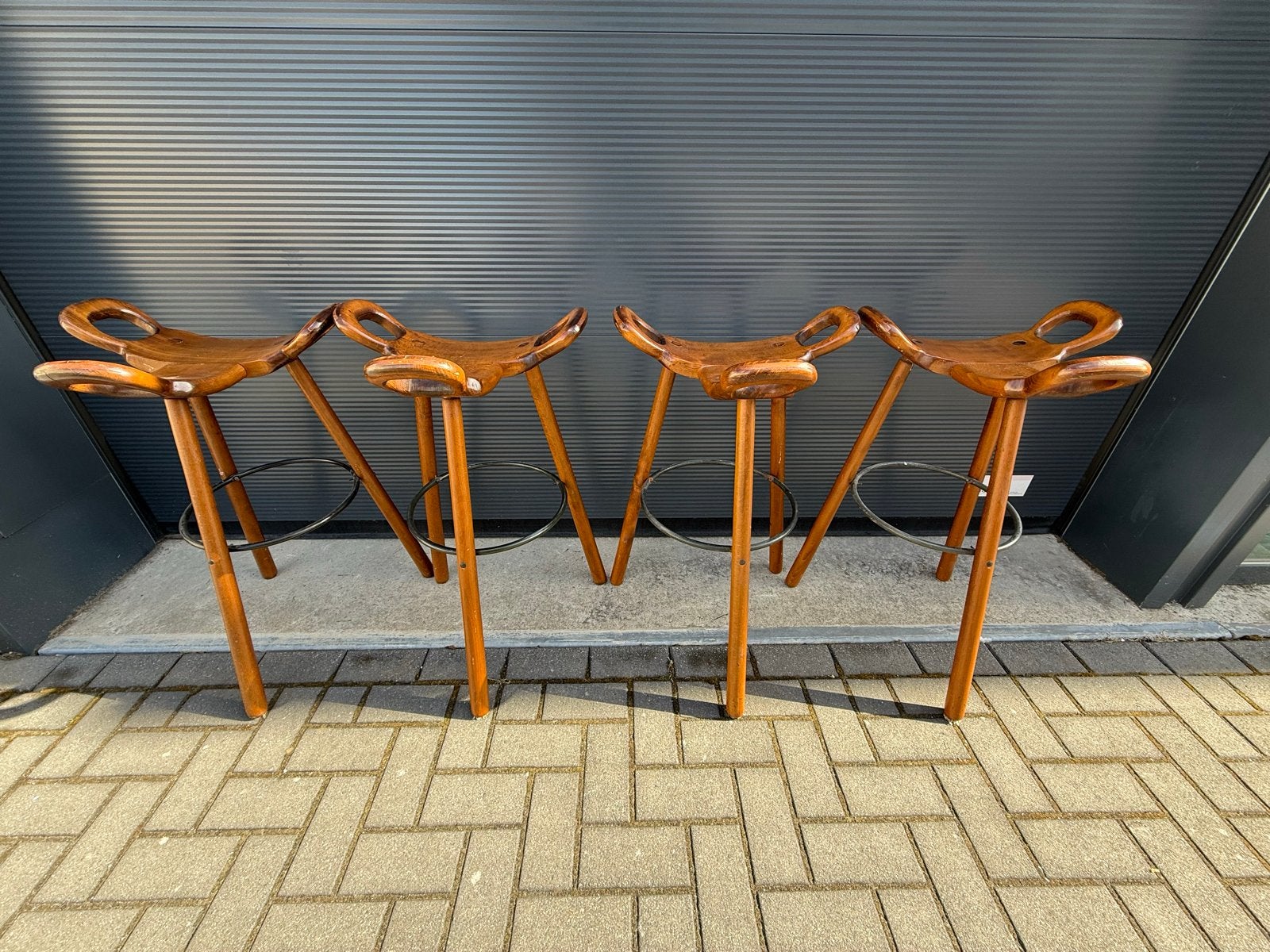Vintage 'Marbella' kruk van Sergio Rodrigues - Brutalistisch, Ophalen, Gebruikt, Gijpsvintage, Info@gijpsvintage.nl
