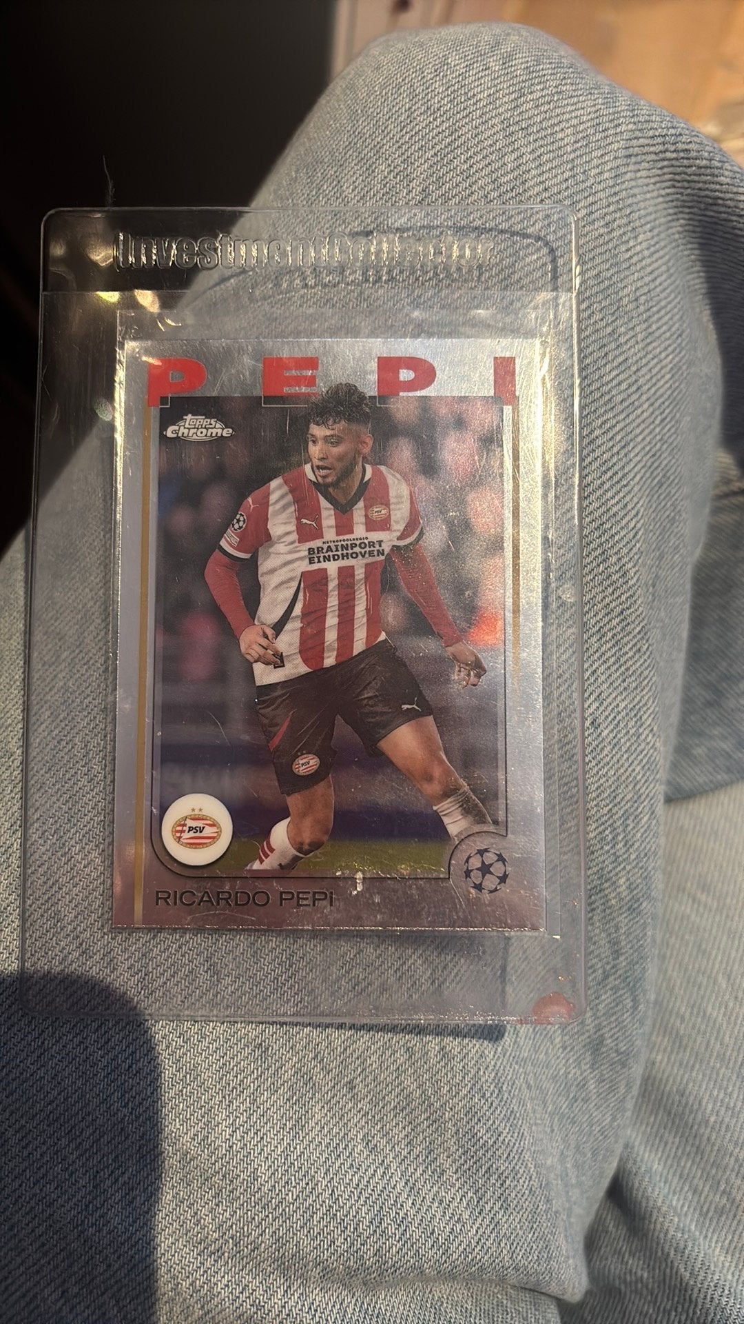 Psv kaart topps, Ophalen of Verzenden, Zo goed als nieuw, PSV, Spelerskaart