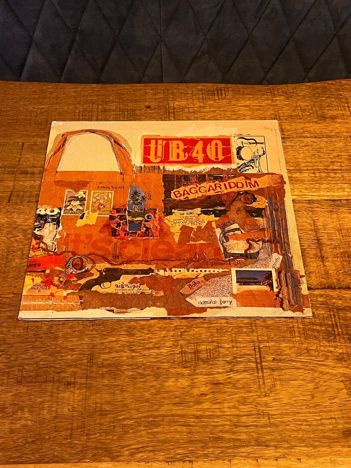 UB40 - Baggariddim LP (Virgin Records), Ophalen of Verzenden, 1980 - 1989, Zo goed als nieuw, 12 inch