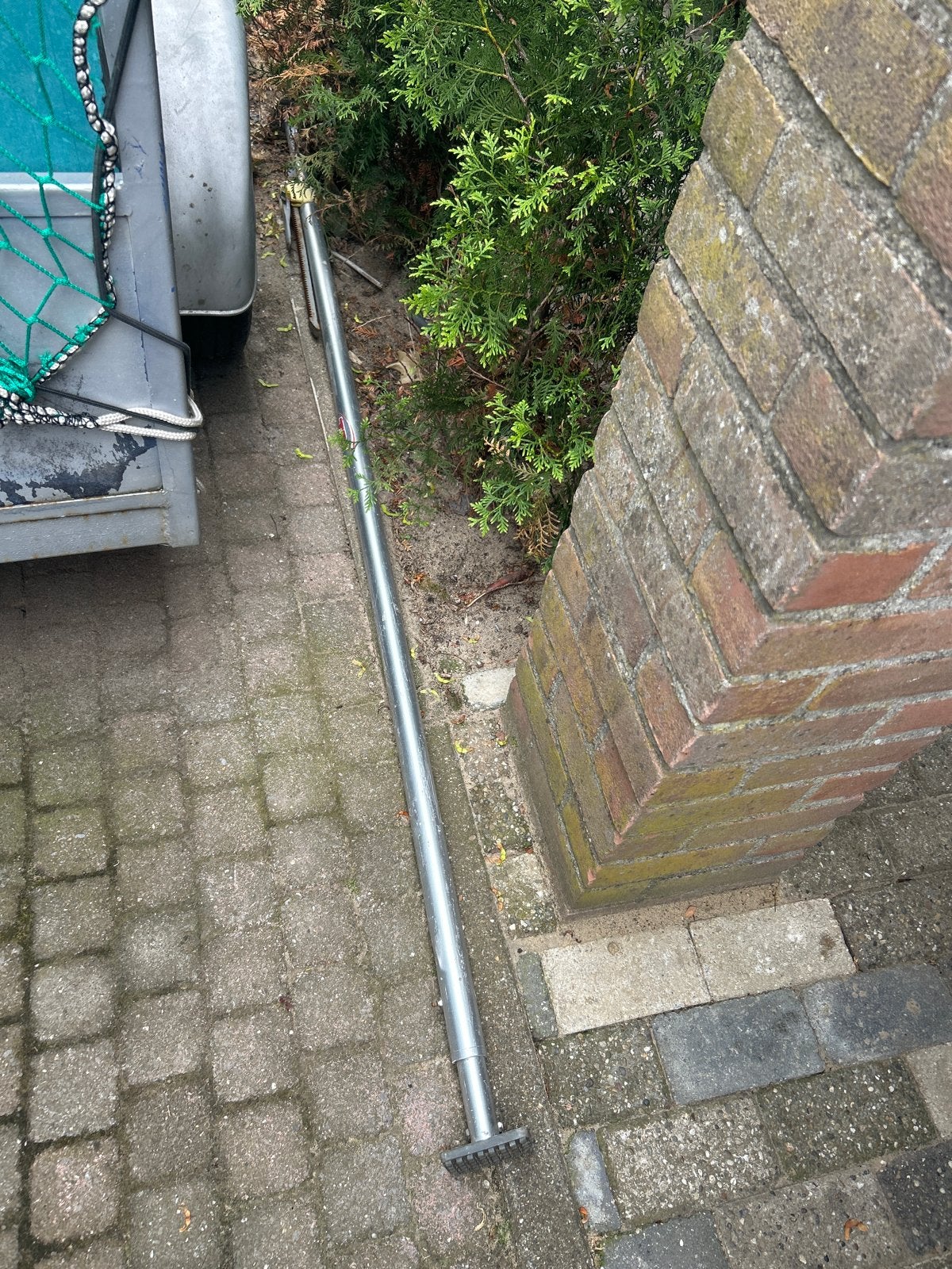 Uitschuifbare steunpaal / stutpaal, Ophalen of Verzenden, Gebruikt