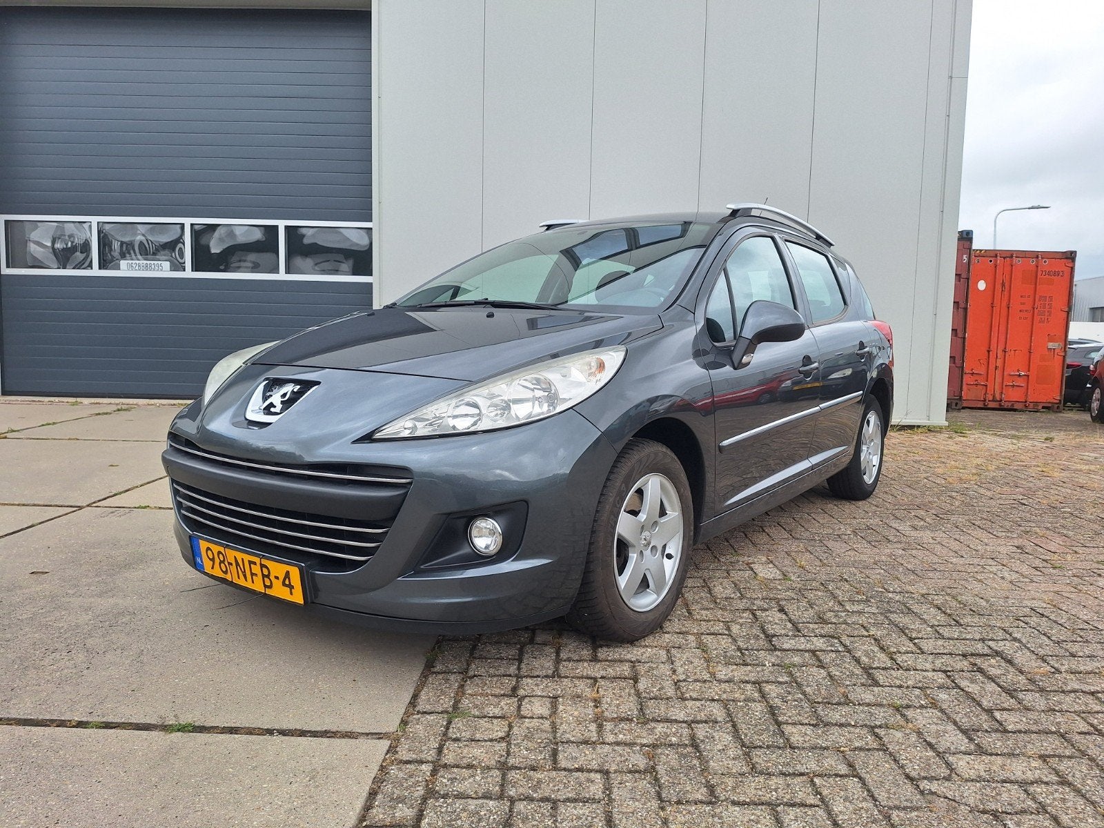 Peugeot 207 1.4 VTI 16V SW 2010 nieuwe apk, Auto's, Voorwielaandrijving, Origineel Nederlands, Handgeschakeld, Metallic lak