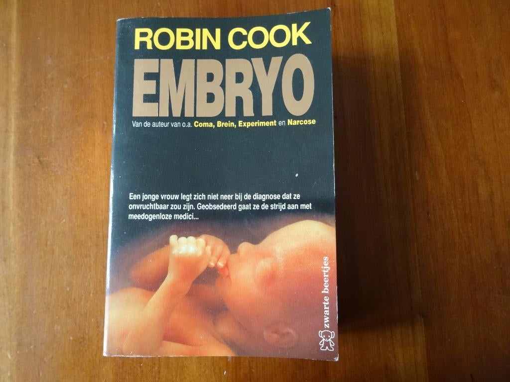 Embryo - Robin Cook, Ophalen of Verzenden, Zo goed als nieuw, Nederland, Robin Cook