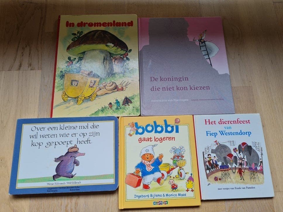 Kinderboeken set: Bobbi, Mol, Dierenfeest en meer, Ophalen of Verzenden