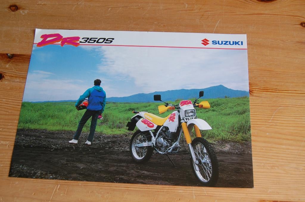 Suzuki DR350S uitgave 07-1992, Ophalen of Verzenden, Suzuki