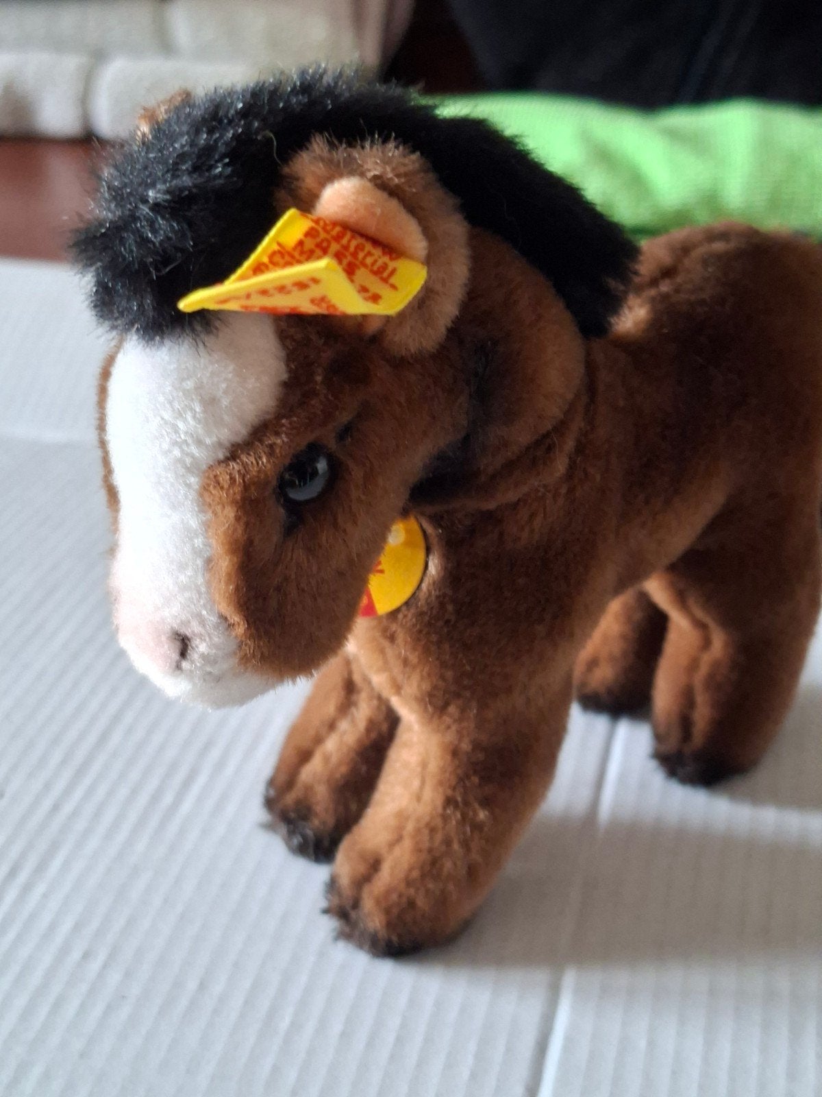Steiff Racy Paard Knuffel -  Nieuw met labels, Ophalen, Paard, Overige karakters, Nieuw