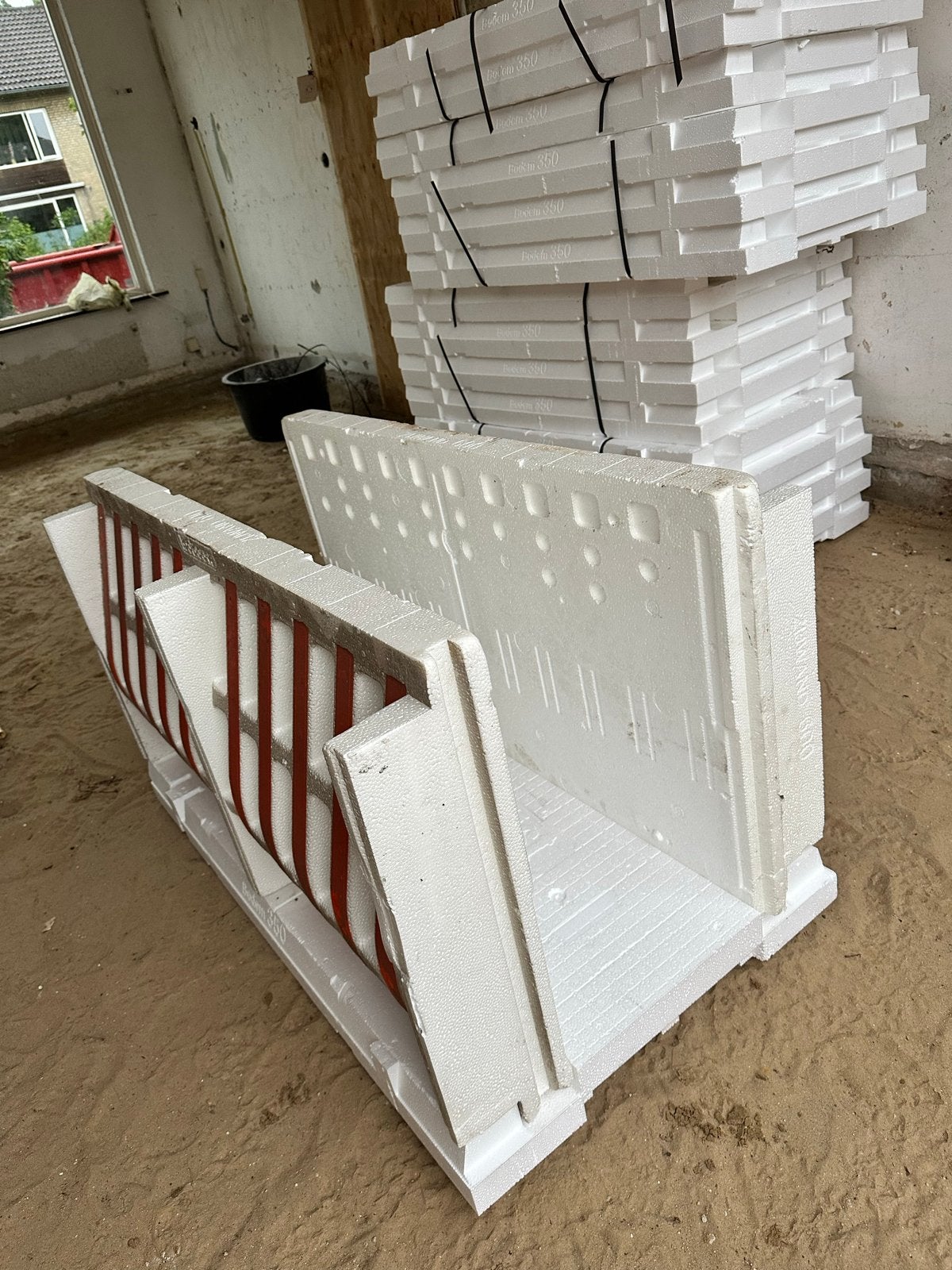 Powerkist fundering, Ophalen, Gebruikt, 12 cm of meer, Minder dan 5 m²