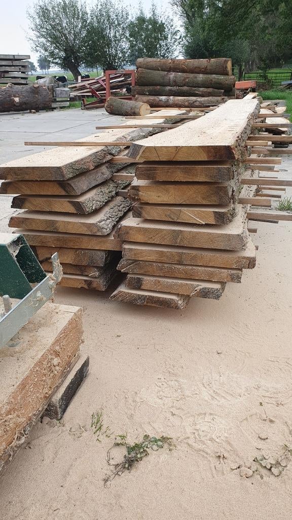 Eiken douglas esdoorn schaaldelen acacia wandplank populier, Ophalen of Verzenden, Nieuw, 250 cm of meer, Planken