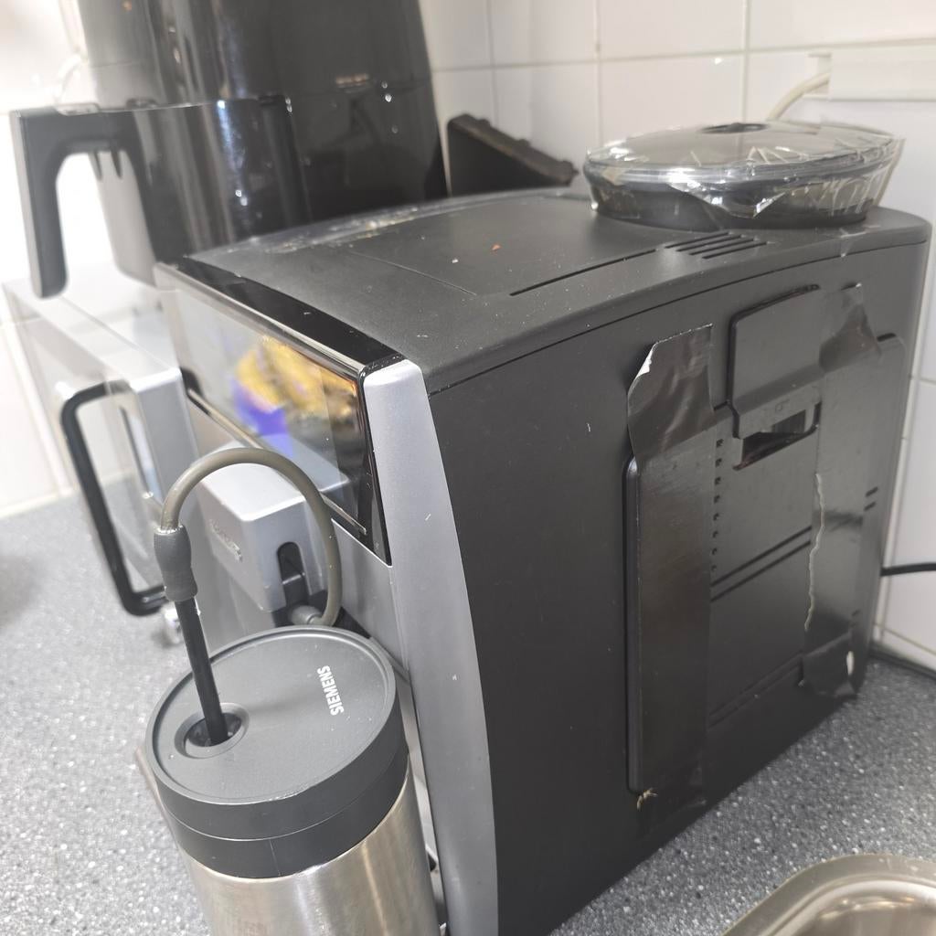 Siemens EQ.6 plus s100 Koffiezetapparaat, Witgoed en Apparatuur, Koffiezetapparaten, Gebruikt, Koffiemachine, Ophalen of Verzenden