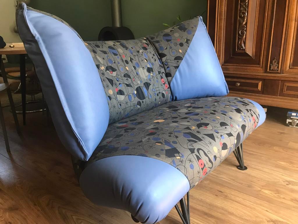 Loveseat Leolux, Huis en Inrichting, Ophalen, Gebruikt, Tweepersoons, Minder dan 150 cm