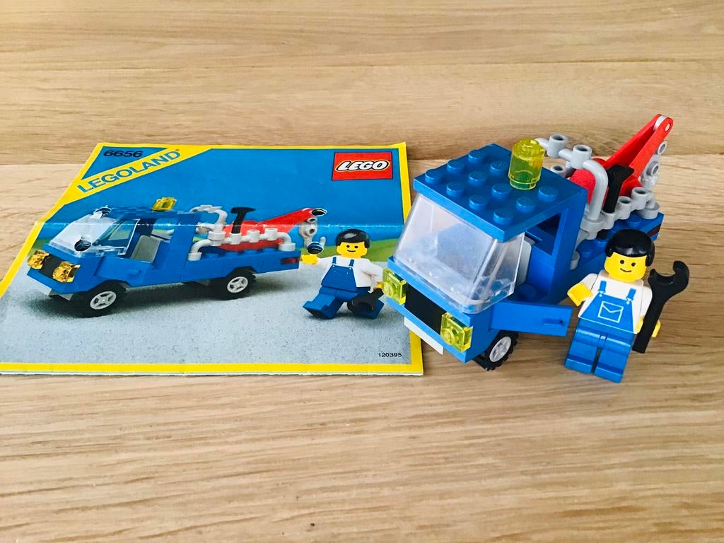 LEGO classic 6656, opsleepwagen, wrecker unit, compleet ZGAN, Ophalen of Verzenden, Zo goed als nieuw, Complete set, Lego