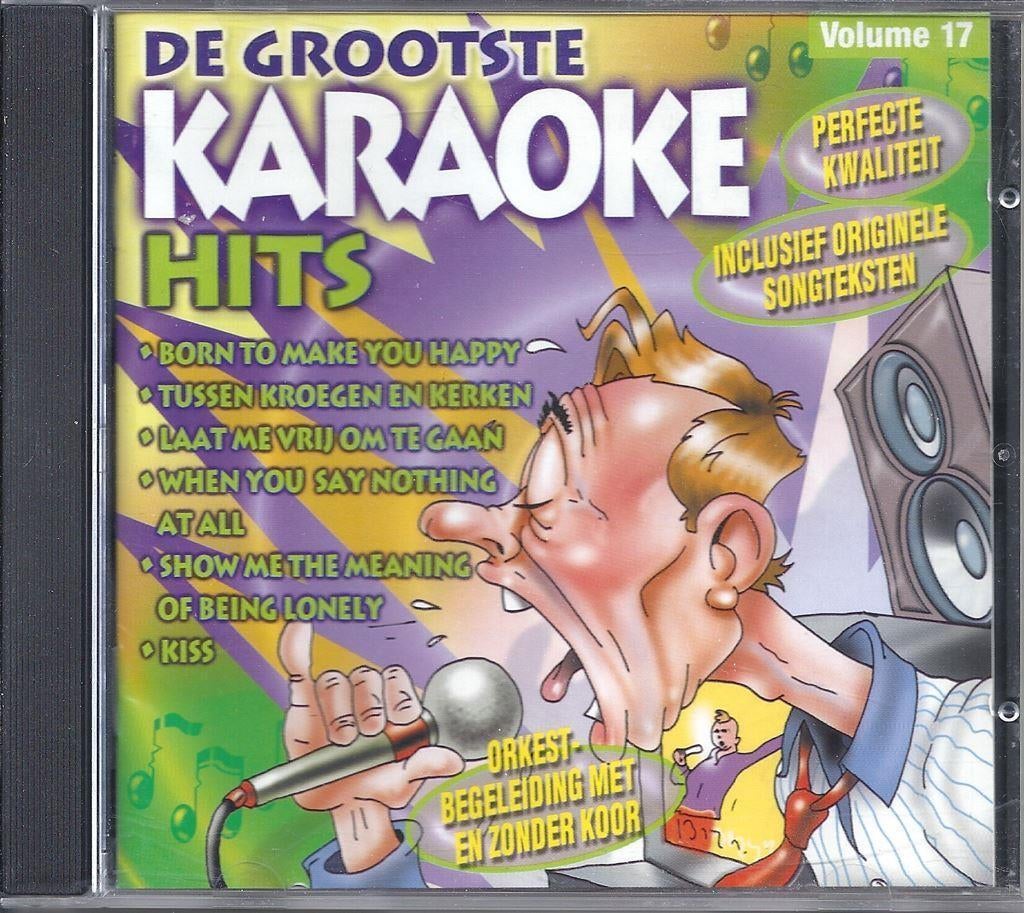 cd van De Grootste Karaoke hits volume 17, Ophalen of Verzenden, Zo goed als nieuw