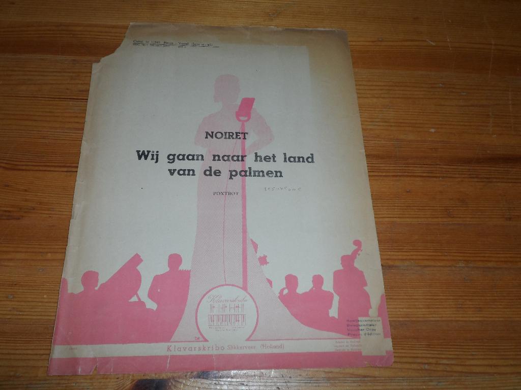 Klavarskribo - Noiret / Robertson, Muziek en Instrumenten, Bladmuziek, Gebruikt, Piano, Ophalen of Verzenden, Artiest of Componist