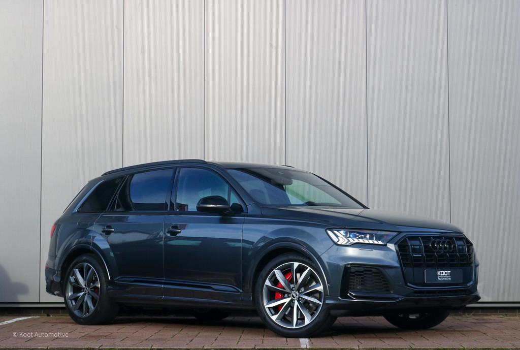 Audi Q7 60 TFSI e Quattro Competition | RS-Stoelen| B&O 3D |, Auto's, Audi, Automaat, Verwarming stoelen achter, 2995 cc, Bedrijf