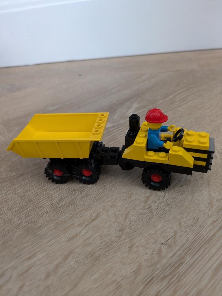 Lego bouwvoertuigen 607 6607 6630 6631 6678 6686 6692, Ophalen of Verzenden, Gebruikt, Complete set, Lego