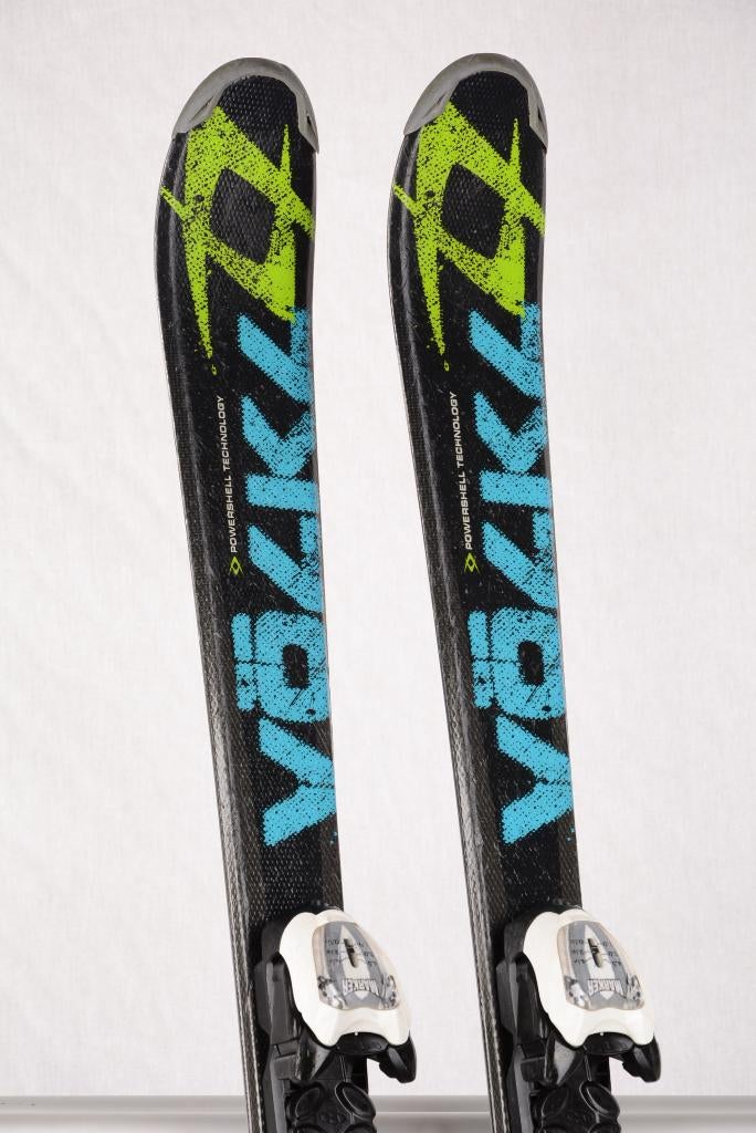 90 kinder ski's VOLKL RTM jr. Black/blue, power shell, Overige merken, Gebruikt, Ophalen of Verzenden, Carve