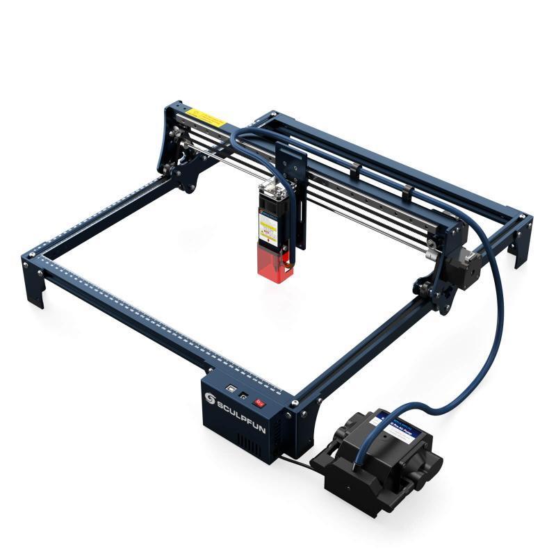 SCULPFUN S30 Pro 10W + Laserbed 350x350, Ophalen of Verzenden, Zo goed als nieuw