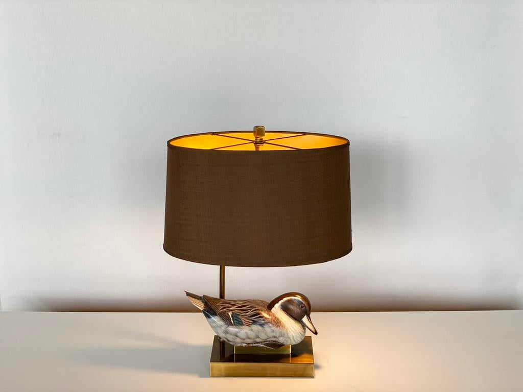 Vintage duck lamp 1970s, Ophalen, Minder dan 50 cm