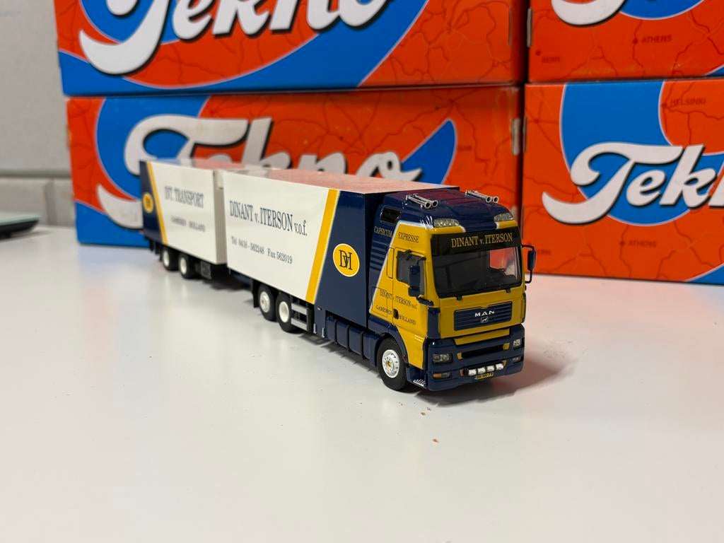 Tekno Iterson MAN, Ophalen of Verzenden, Zo goed als nieuw, Bus of Vrachtwagen, Tekno