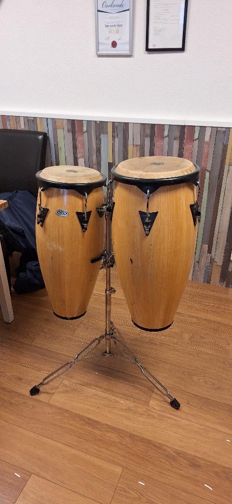 Cosmic Percussion Congaset, Muziek en Instrumenten, Percussie, Gebruikt, Overige soorten, Ophalen