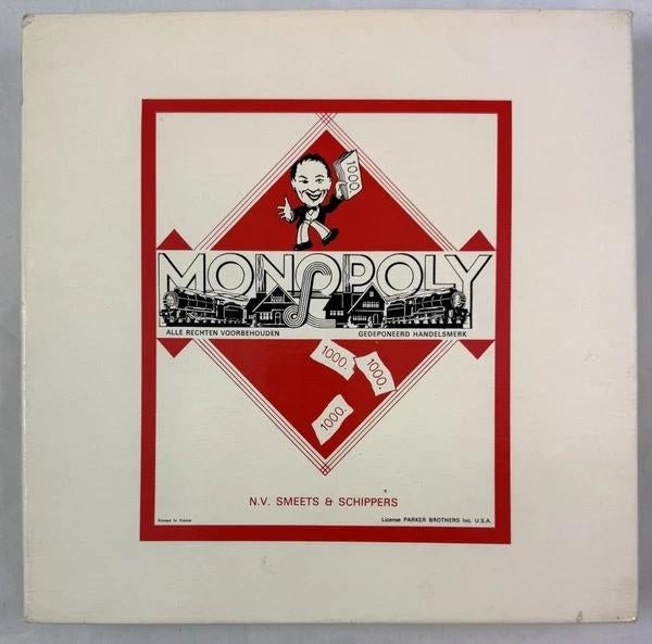 Monopoly Smeets & Schippers Bordspel Vintage gezelschapsspel, Coolsingel 104, 3011 AG Rotterdam, Netherlands, Verzenden, Onbekend