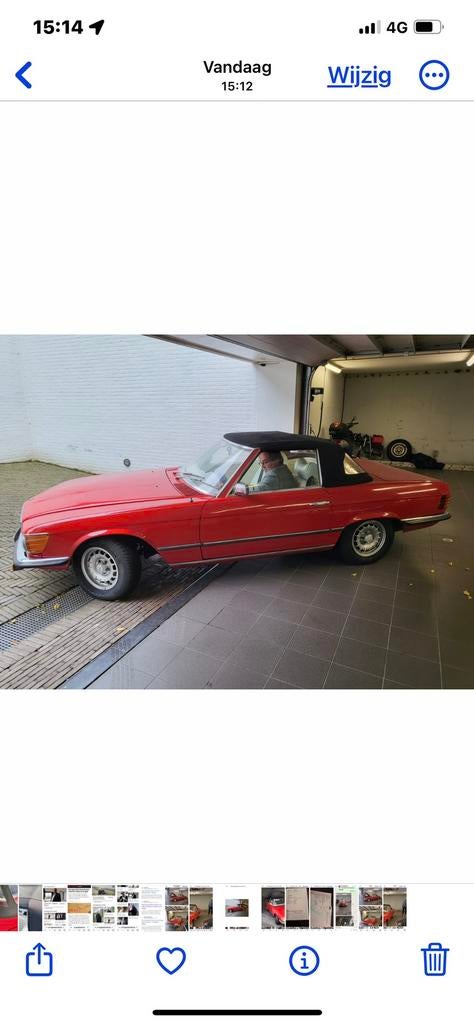 TEKOOP GEVRAAGD. MERCEDES.   SL. W 107.    EN.  SLC.   W 107, Particulier, Te koop