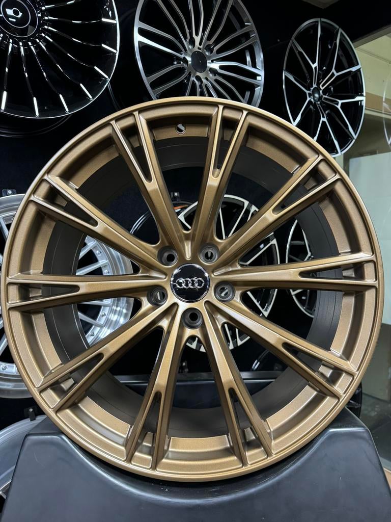 20 inch velgen voor Audi ABT look 5x112 A4 A5 A6 A7 Q3 Q5 VW, Velg(en), Nieuw, Ophalen of Verzenden, Personenwagen