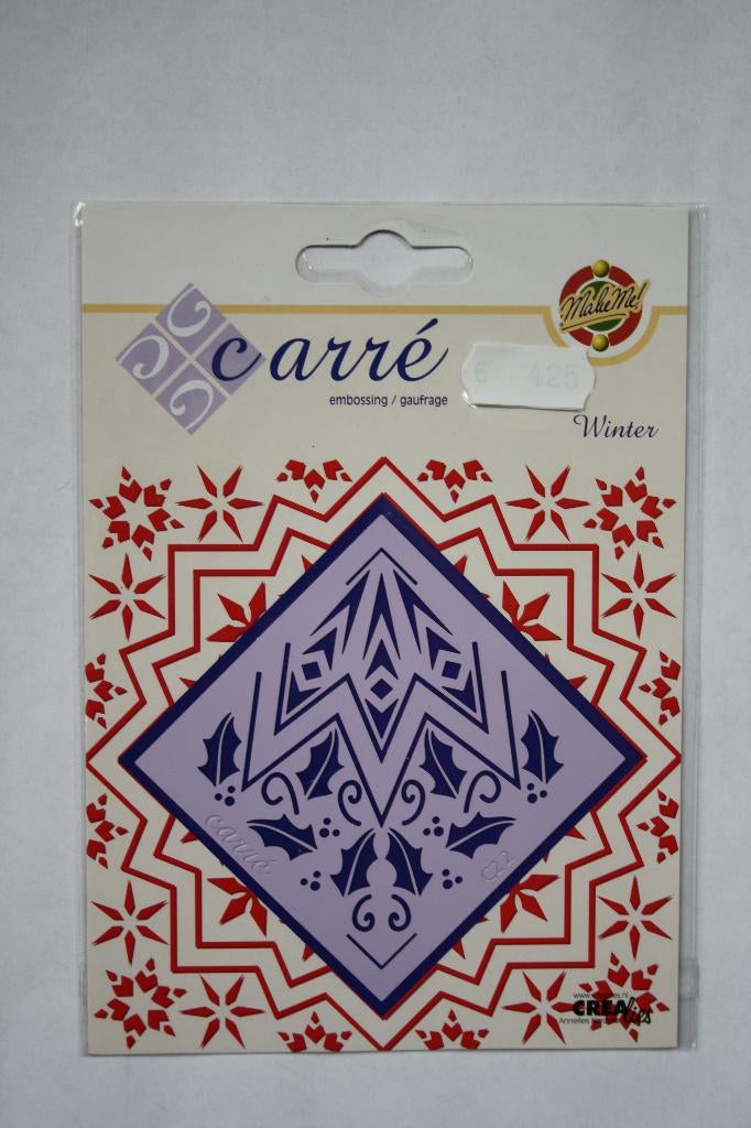 Carre embossingmal Winter nr. C22, Ophalen of Verzenden, Nieuw, Overige thema's, Pons of Mal