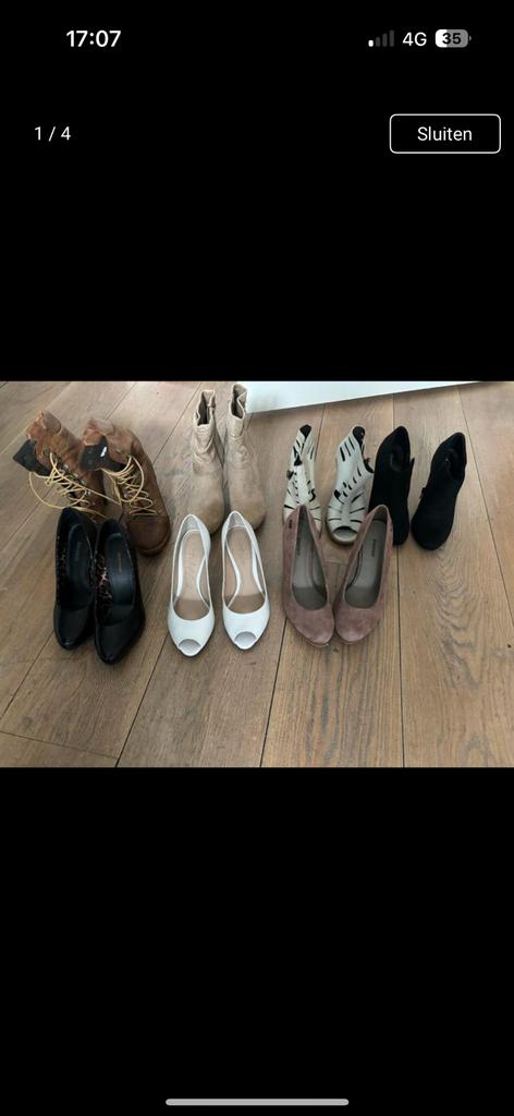 Diversen schoenen dames maat 37 hakken laarsjes  pumps, Kleding | Dames, Schoenen, Verzenden, Zo goed als nieuw
