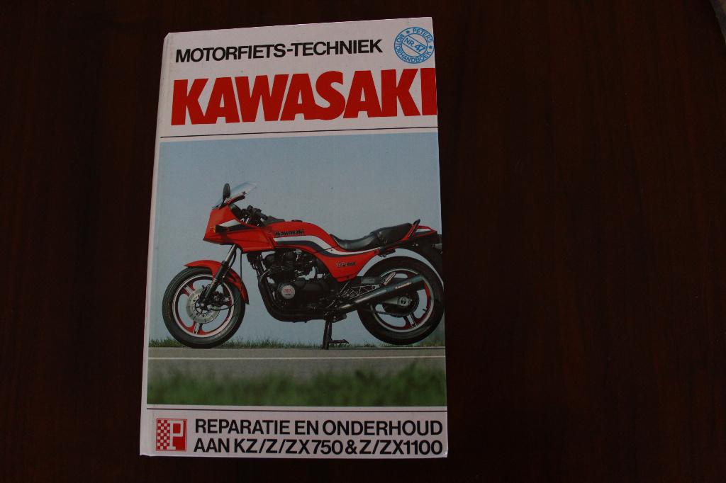 KAWASAKI KZ Z ZX 750 en Z ZX1100 GPZ 1980 1987 gpz1100 KZ750, Motoren, Handleidingen en Instructieboekjes, Ophalen of Verzenden