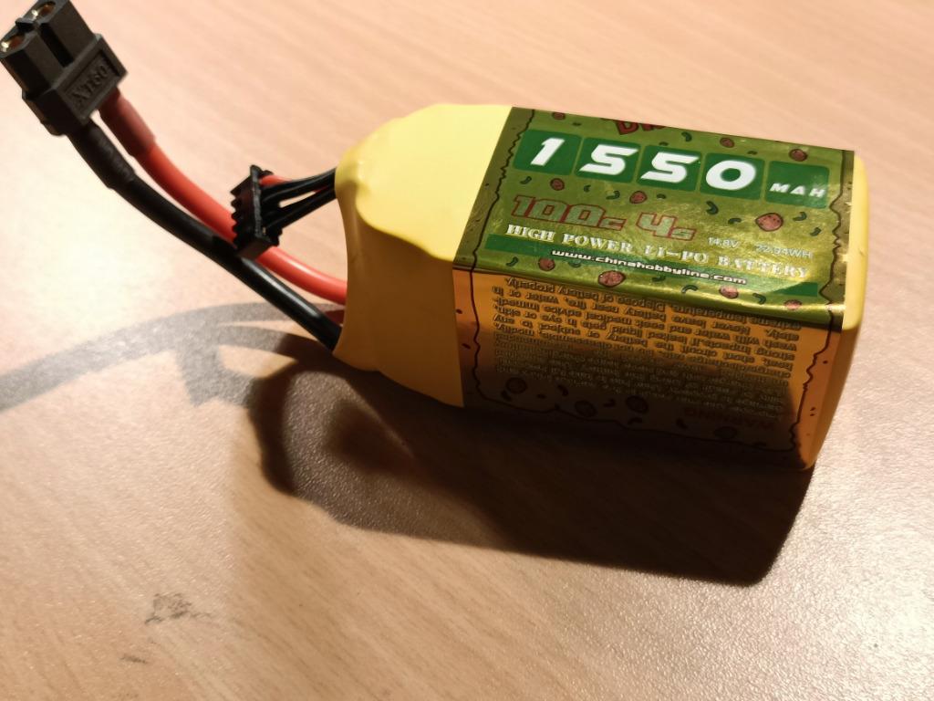 Aanbieding: Lipo SpeedyPizza 1550mAh - 4S - 100C (nieuw), Ophalen of Verzenden, Nieuw, Elektro