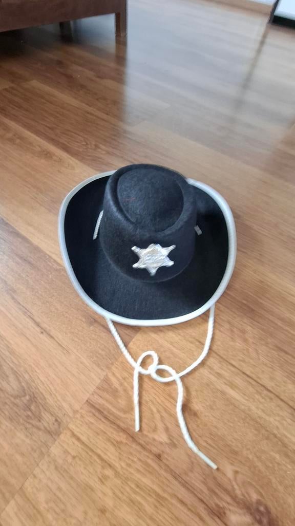 Cowboy hoed voor kinderen - carnaval, Ophalen of Verzenden, Gebruikt, 122 t/m 128, Jongen of Meisje