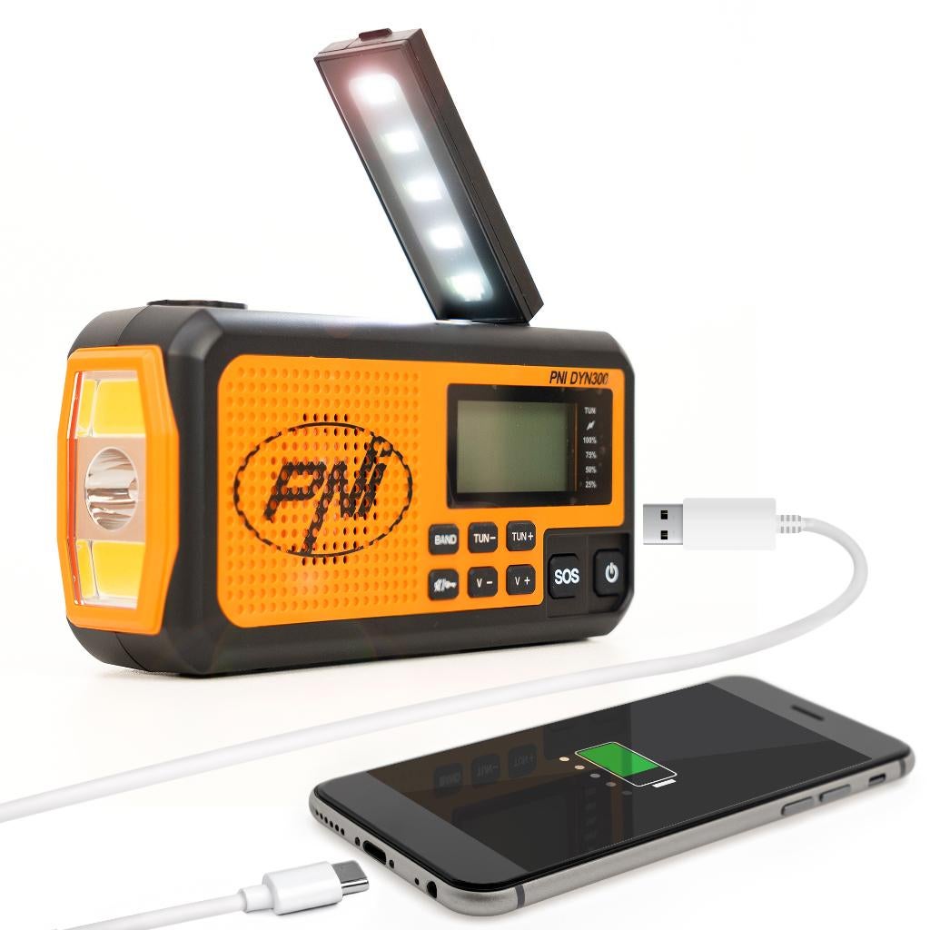 Noodradio PNI DYN300, Ophalen of Verzenden, Nieuw, Radio