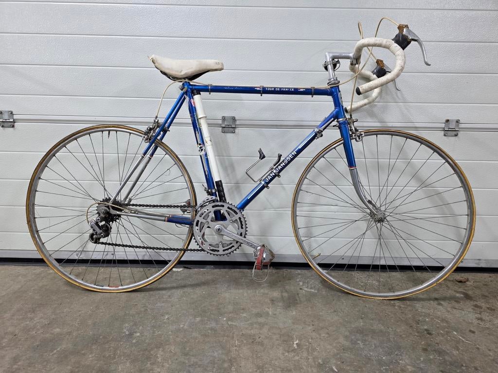 Jan Janssen Tour de France - Vintage Racefiets, Fietsen en Brommers, Fietsen | Racefietsen, Gebruikt, Heren, Overige merken, Minder dan 10 versnellingen