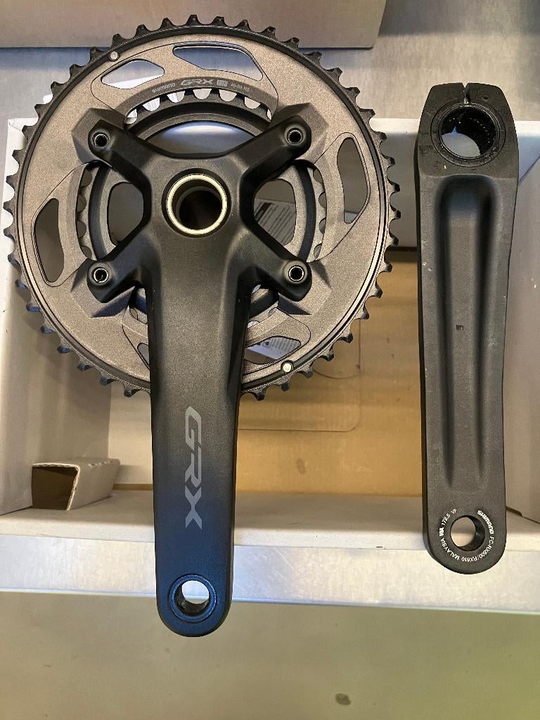 Shimano Crankstel GRX610 12Sp 46x30T 172.5mm, Ophalen of Verzenden, Nieuw, Crankstel of Pedalen, Shimano GRX
