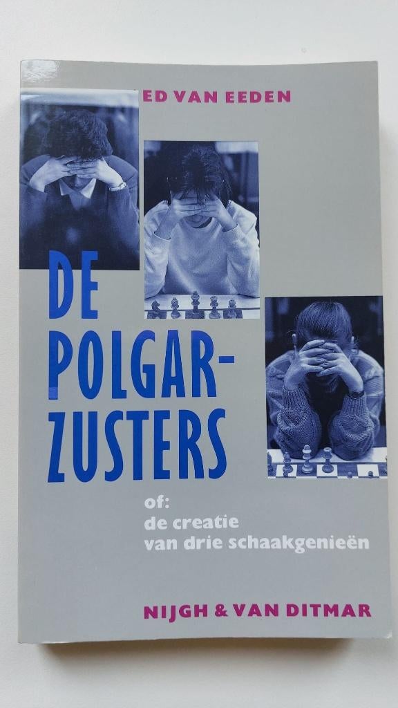 Schaakboek:  De Polgar-zusters, Gelezen, Ophalen of Verzenden, Ed van Eeden, Overige onderwerpen