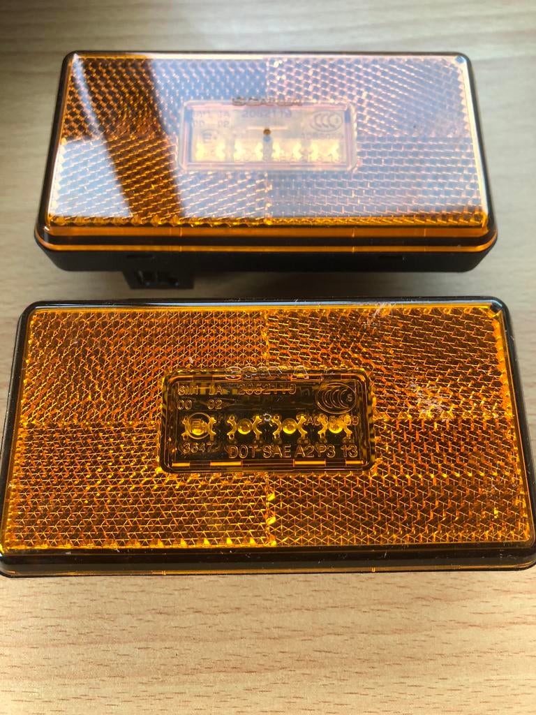 SCANIA NGS R1/R2 LED zijverlichting markeringslamp, Auto-onderdelen, Vrachtwagen-onderdelen, Ophalen of Verzenden, Nieuw, Scania