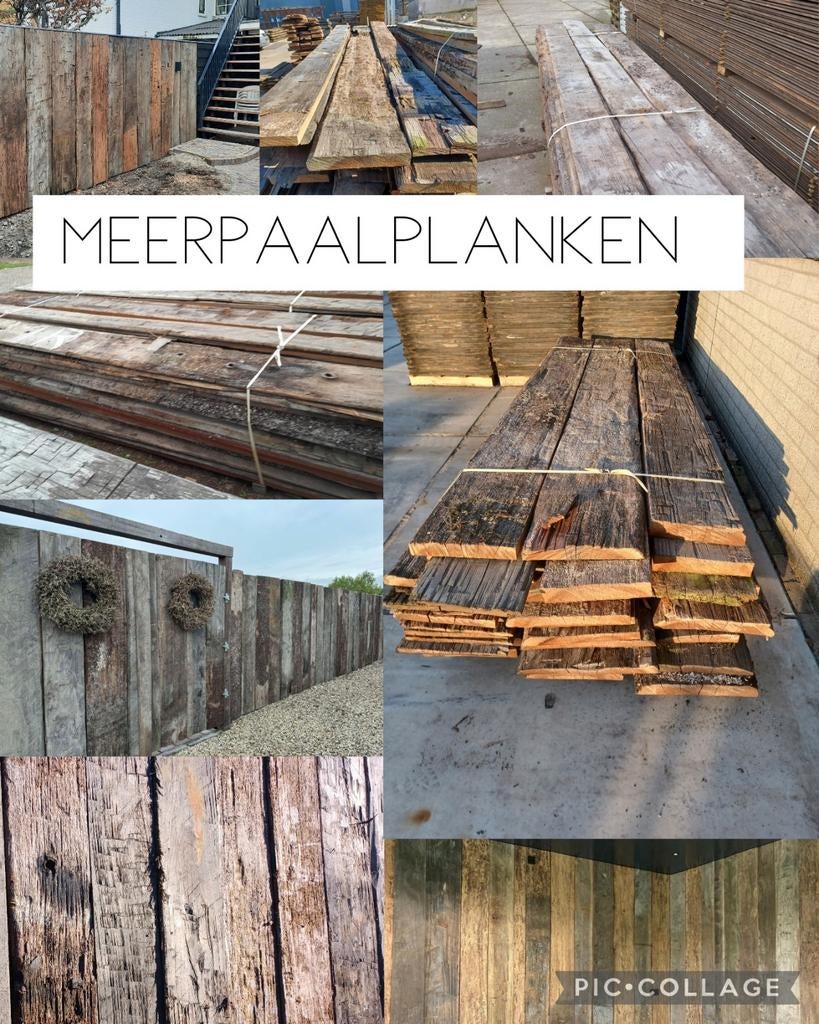 Foto 8 van Gebruikte  kaasplanken  2,1x42x166cm timmerpanelen  vloer