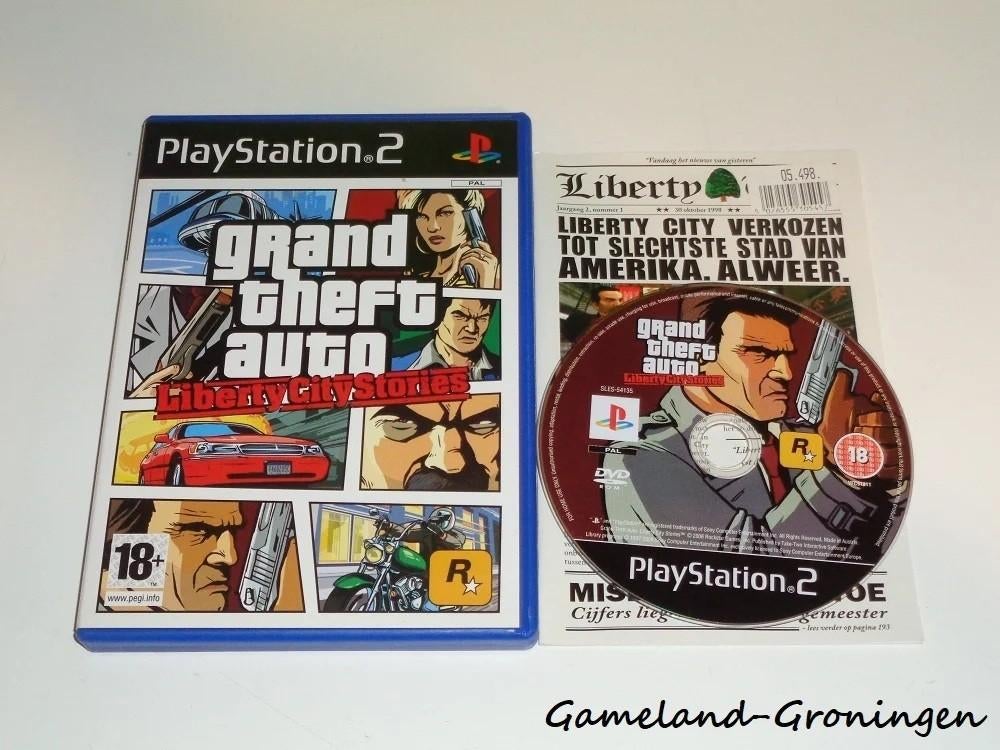 Grand Theft Auto Liberty City Stories (GTA) (PS2), Avontuur en Actie, Gebruikt, Vanaf 18 jaar, -
