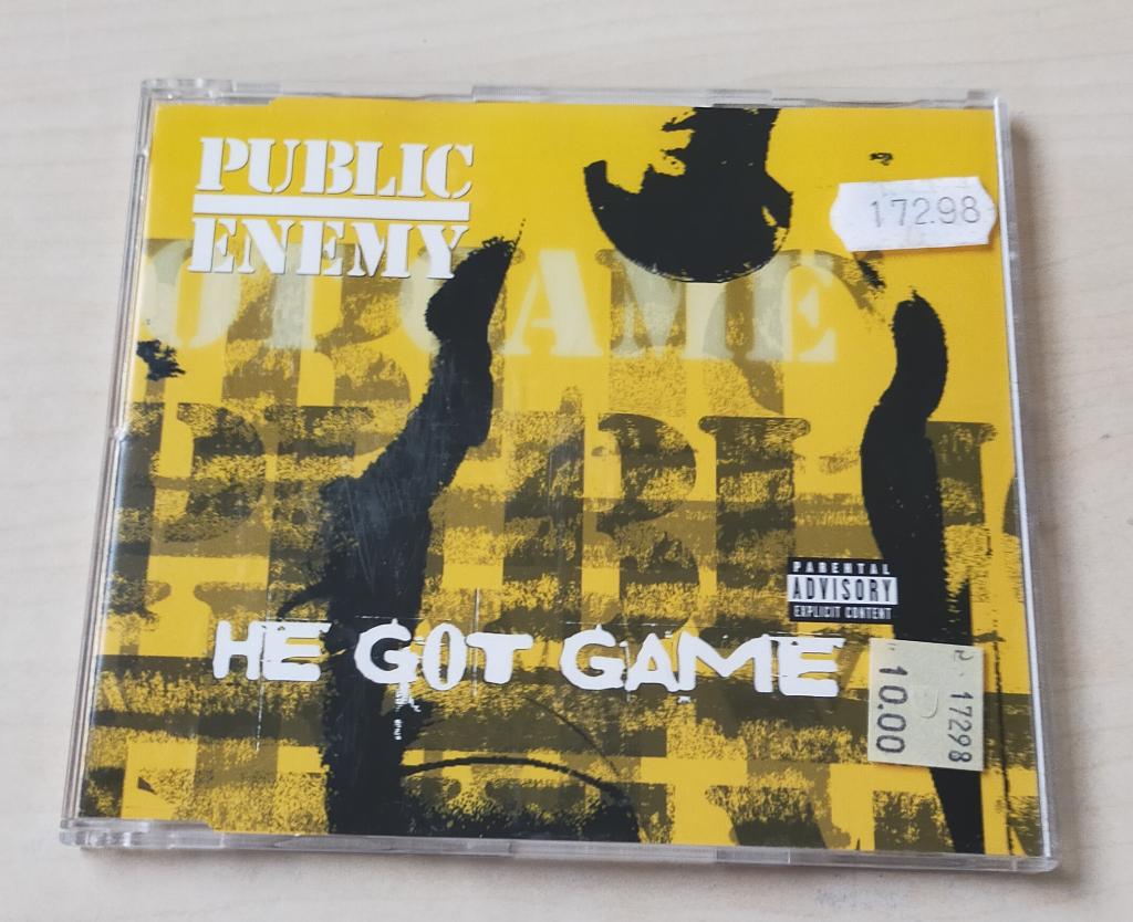 Public Enemy - He Got Game CD Single 1998 4trk, Ophalen of Verzenden, Zo goed als nieuw, Hiphop en Rap