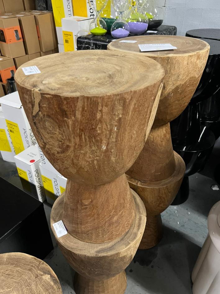 Pols Potten bijzettafel Tip Tap hout | Van €600, nu, Huis en Inrichting, Tafels | Bijzettafels, 45 tot 60 cm, Minder dan 55 cm