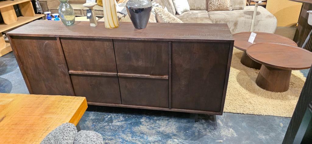 Stijlvol Dressoir  – Leverbaar in Bruin & Zwart, Met deur(en), JaRa, Bornsestraat 31, 150 tot 200 cm