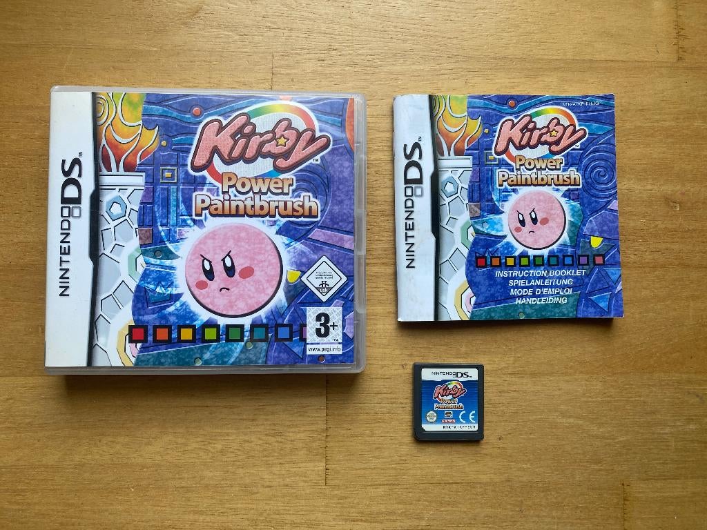 Kirby power paintbrush ds, Spelcomputers en Games, Games | Nintendo DS, 1 speler, Racen en Vliegen, Ophalen of Verzenden, Zo goed als nieuw
