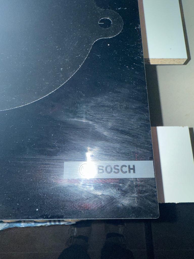 Inductie kookplaat van het merk Bosch, Witgoed en Apparatuur, Kookplaten, Ophalen, 4 kookzones, Zo goed als nieuw, Inductie