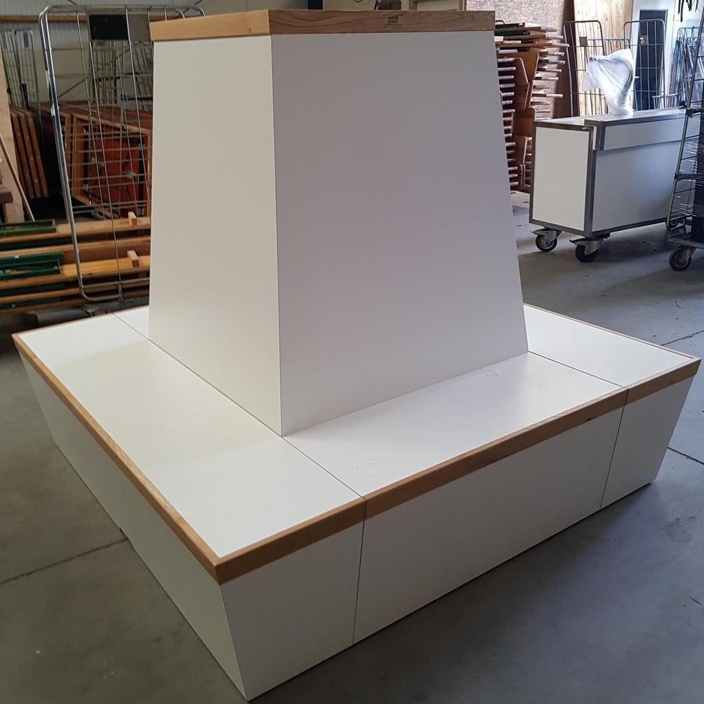 4 grote witte zit meubels, Ophalen, Gebruikt, Meubilair