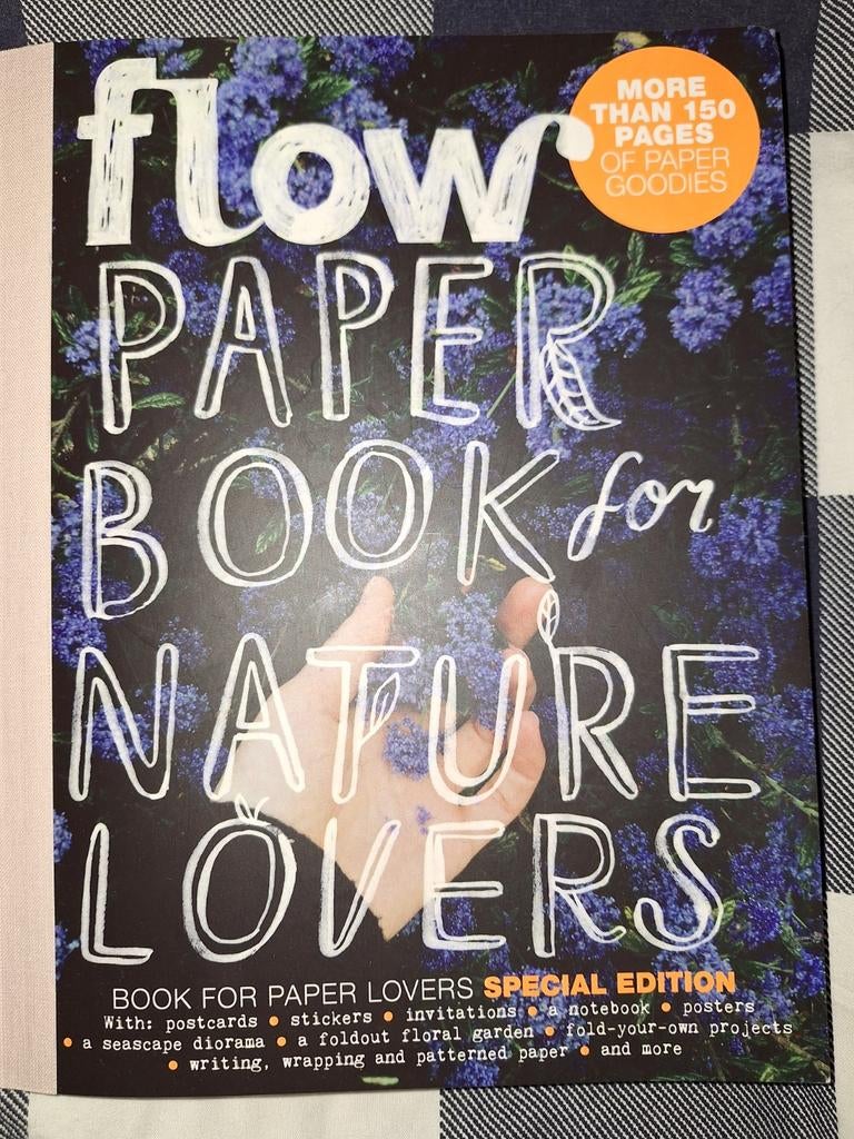 Flow Paper Book for Nature Lovers - Special Edition, Ophalen, Nieuw