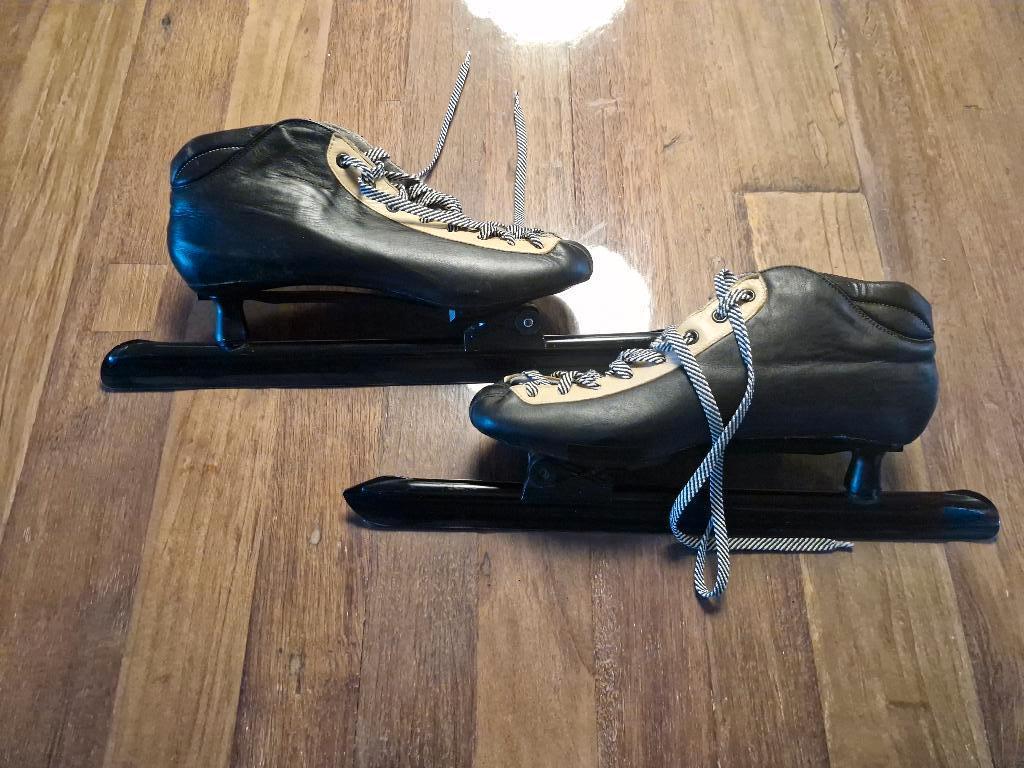 Viking Marathon Mid 1 klapschaatsen – maat 43 – goede staat, Sport en Fitness, Schaatsen, Gebruikt, Noren, Viking, Klapschaats