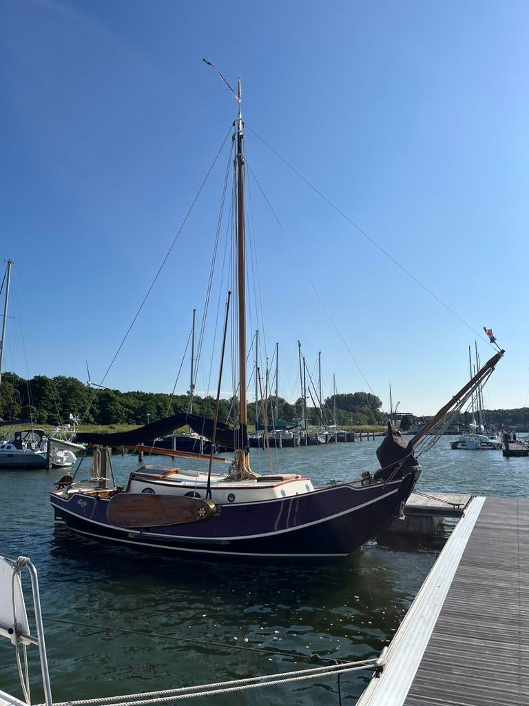 Nette Westerdijk zeeschouw ,bieden,-, Watersport en Boten, Platbodems, Ophalen, Gebruikt, Staal, Diesel