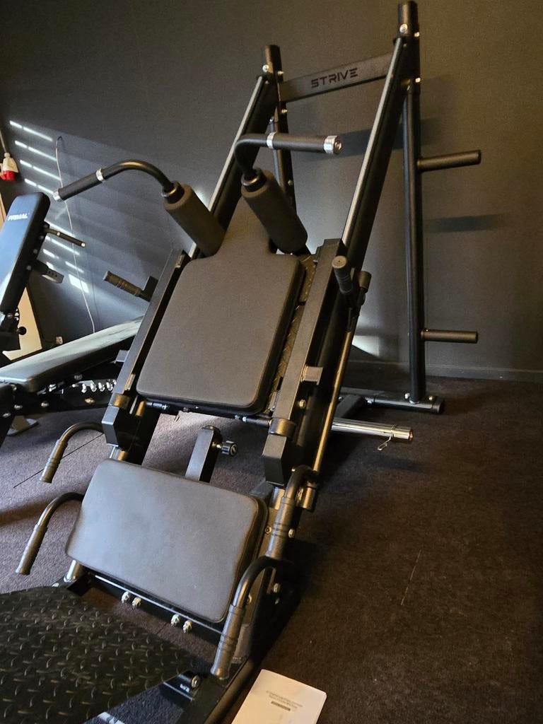Leg Press/Hack Squat Machine – 2-in-1 Krachtstation, Sport en Fitness, Ouderijksweg, Buik, Krachtstation, Verkoop@destaca.nl